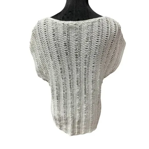 Lauren Ralph Lauren Women’s Open    Knit Sweater White L minimalist classy
Beach - Picture 2 of 7